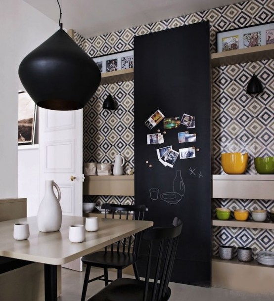 31 Chalkboard Dining Room Décor Ideas You’ll Love DigsDigs
