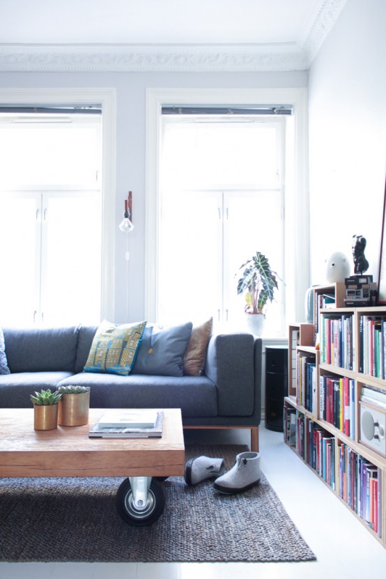 Charming And Airy Oslo Apartment With Mid Century Furniture