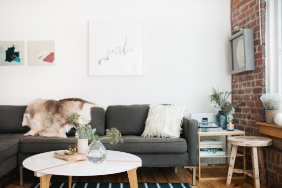 Charming Apartment On Budget In Industrial Style
