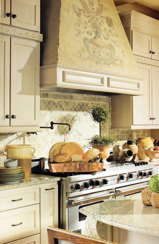 35 Charming ProvenceStyled Kitchens You’ll Never Want To Leave DigsDigs