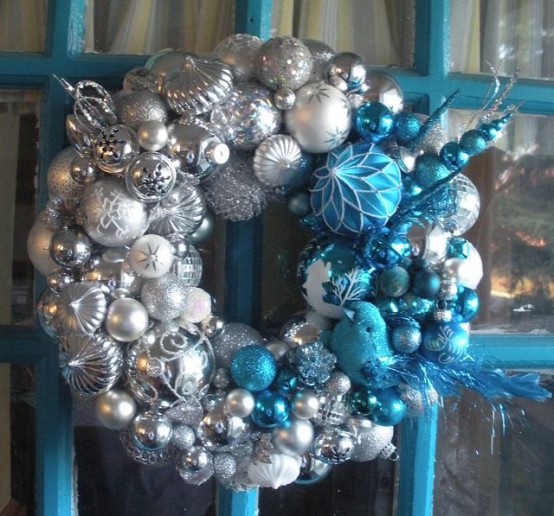 35 Silver And Blue Décor Ideas For Christmas And New Year  DigsDigs