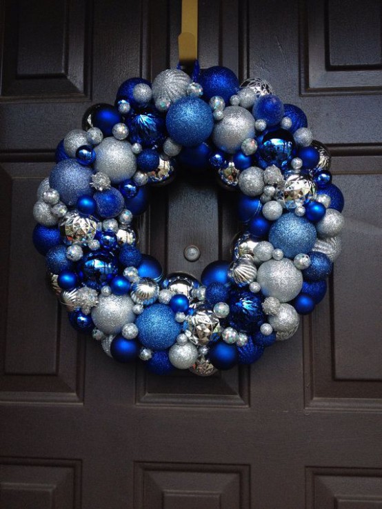 35 Silver  And Blue  D cor Ideas  For Christmas  And New Year 