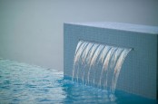 Charming Swimming Pool Fountain Powerfall By Zodiac Pooclare