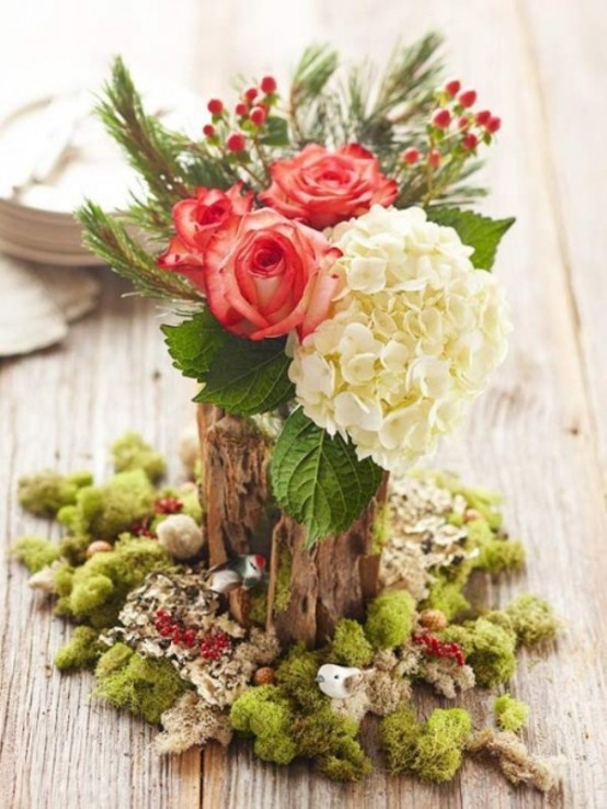 Charming Winter Centerpieces