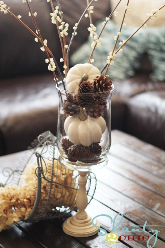 75 Charming Winter Centerpieces DigsDigs