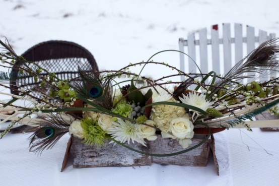 Charming Winter Centerpieces Charming Winter Centerpieces