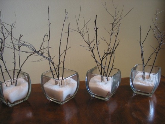 Charming Winter Centerpieces Charming Winter Centerpieces
