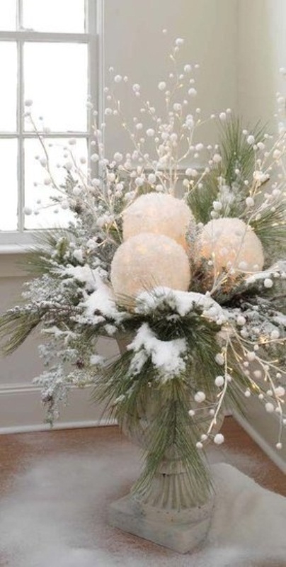 Charming Winter Centerpieces