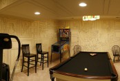 cheap basement wall decor