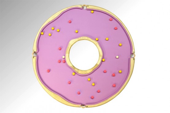 Cheerful And Playful Doughnut Pool Table