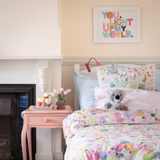 Cheerful Girlish Loft In All Shades Of Pink