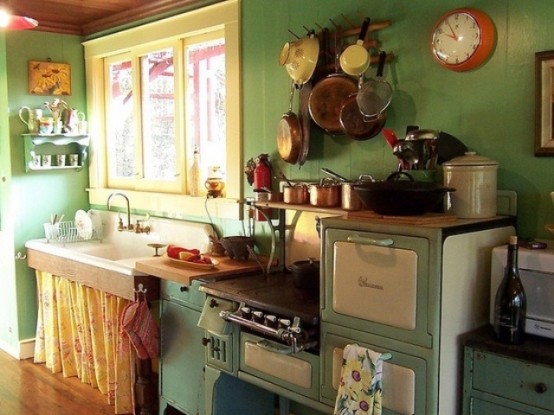 Yellow Kitchen Décor on Green Island - Soul & Lane