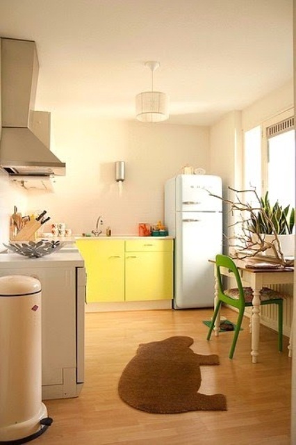 50 Bright Green And Yellow Kitchen Designs - DigsDigs