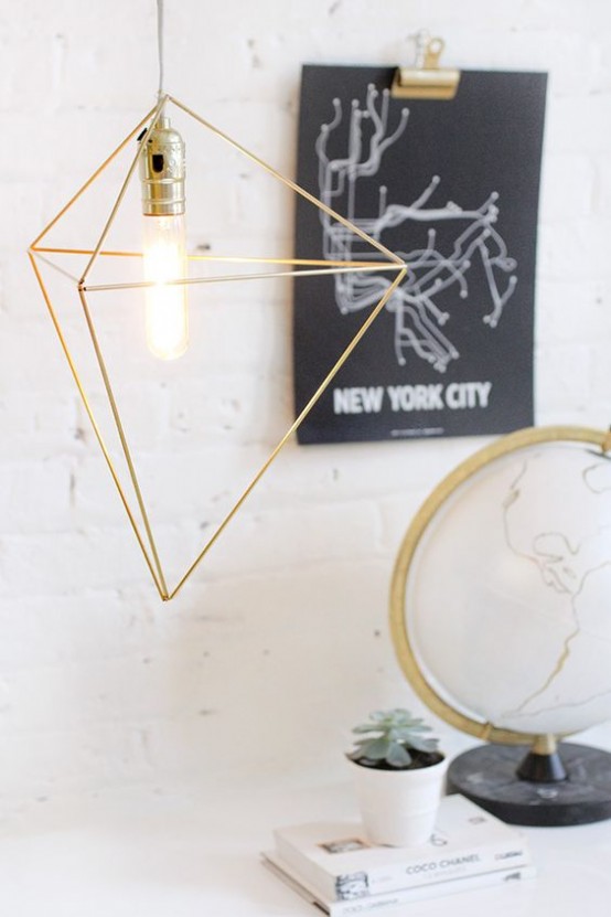 35 Chic And Bold Brass Home Décor Ideas DigsDigs