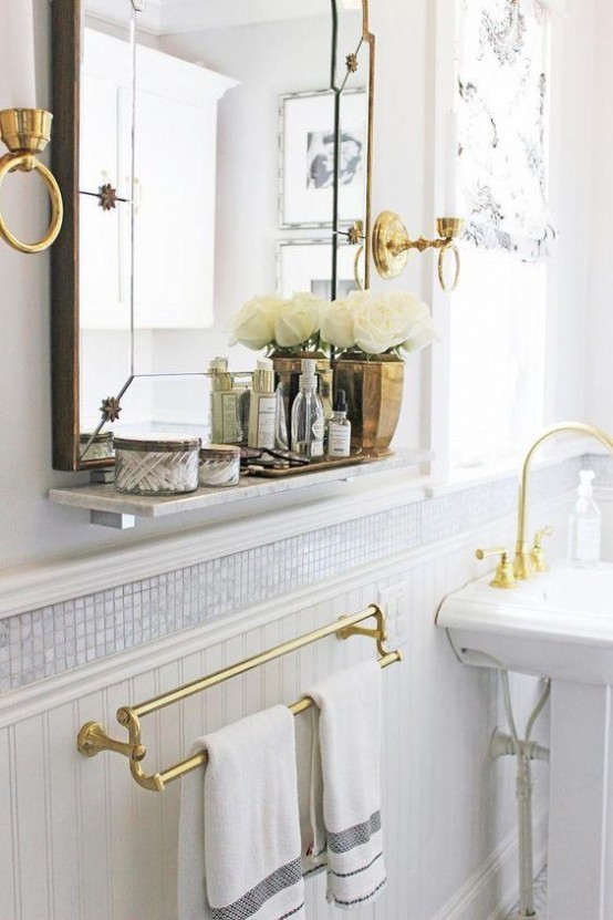 35 Chic And Bold Brass Home Décor Ideas DigsDigs