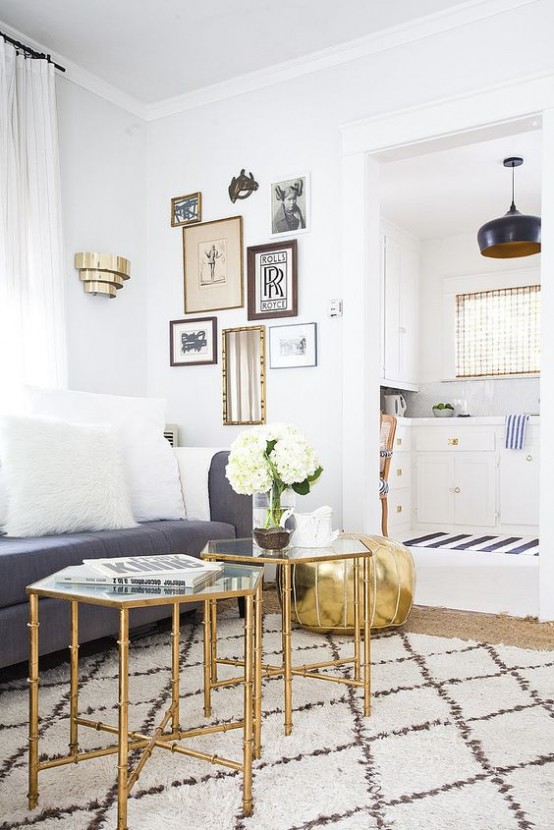 Chic And Bold Brass Home Décor Ideas