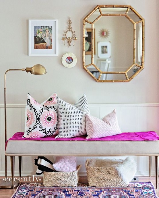 Chic And Cute Feminine Entryway Décor Ideas