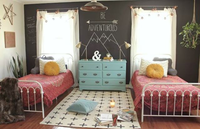 Chic And Inviting Shared Teen Girl Rooms Ideas