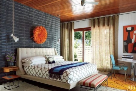 47 Chic And Trendy Mid Century Modern Bedroom Designs DigsDigs