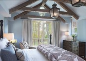 chic-bedroom-designs-with-exposed-wooden-beams-23