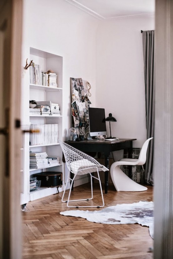 Chic Industrial Apartment In Warm Neutral Shades