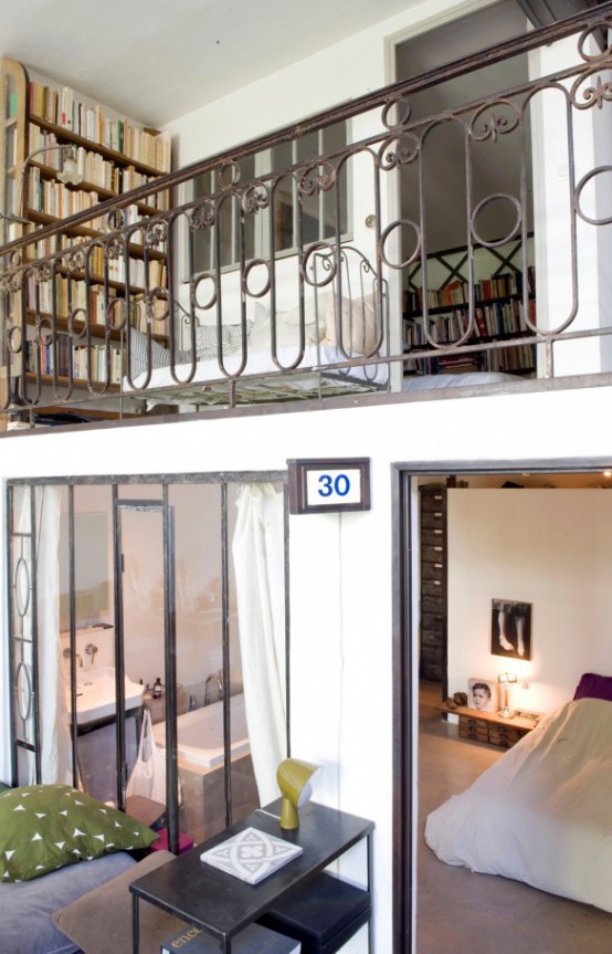Chic Industrial Paris Loft From An Old Factory