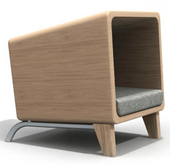 Chic Modern Pet Homes With A Futuristic Touch