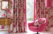 Chic Pink Living Room Design