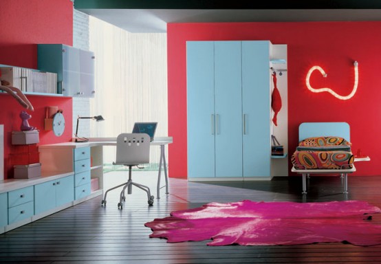 60 Cool Teen Bedroom Design Ideas - DigsDigs