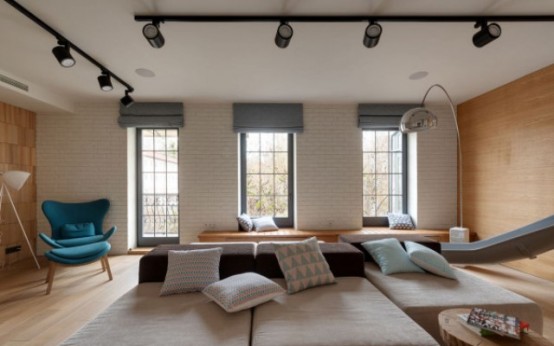 Childhood Fantasies Come True: Modern Apartment With A Slide