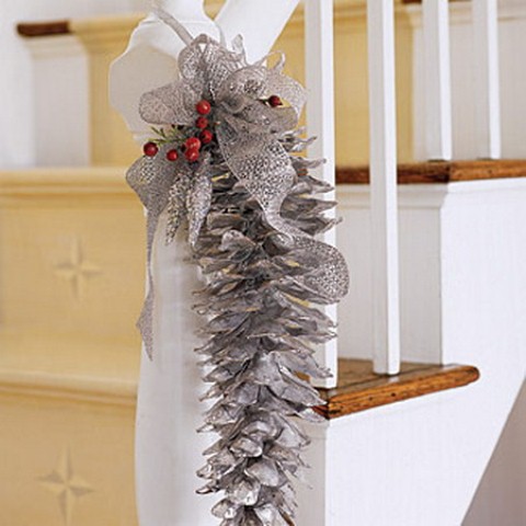 Christmas Stairs Decoration Ideas