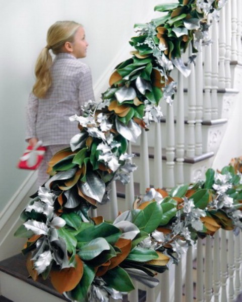 Christmas Stairs Decoration Ideas