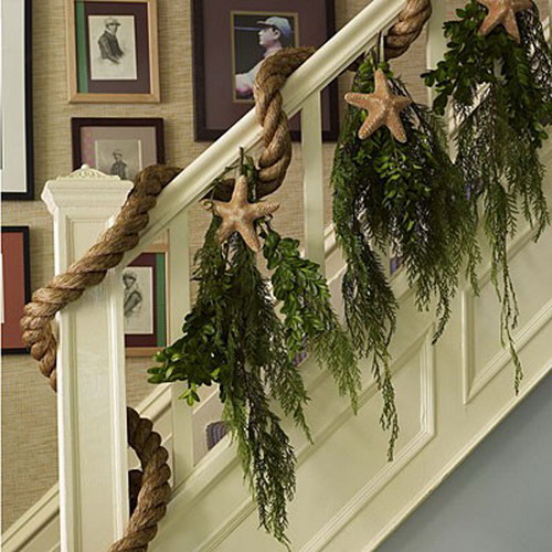 Christmas Stairs Decoration Ideas