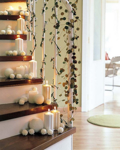 Christmas Stairs Decoration Ideas