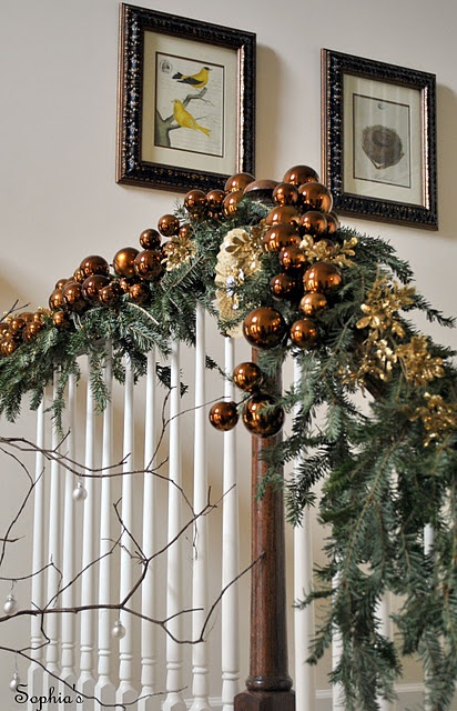 Christmas Stairs Decoration Ideas