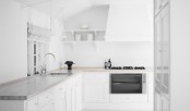 Classic Framed White Kitchen With Ash