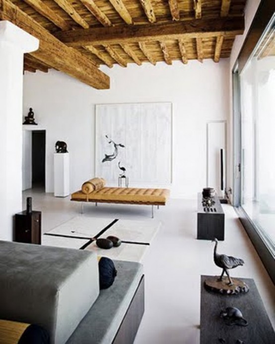 Clearly Minimalist House In Grey Black And White