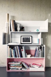 Clever And Flexible Shift Shelving System