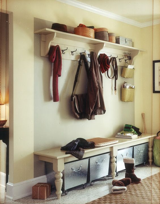 Picture Of clever examples to organize your entryway easily  26