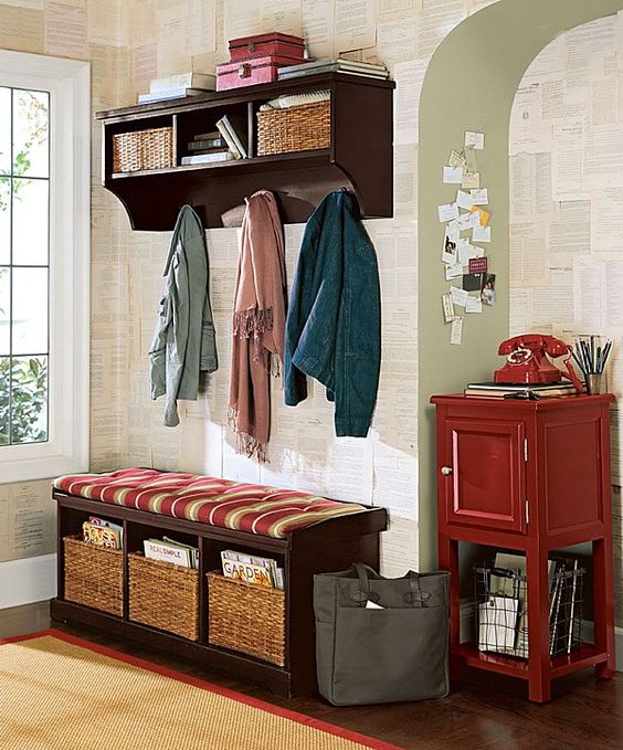 Picture Of clever examples to organize your entryway easily  27