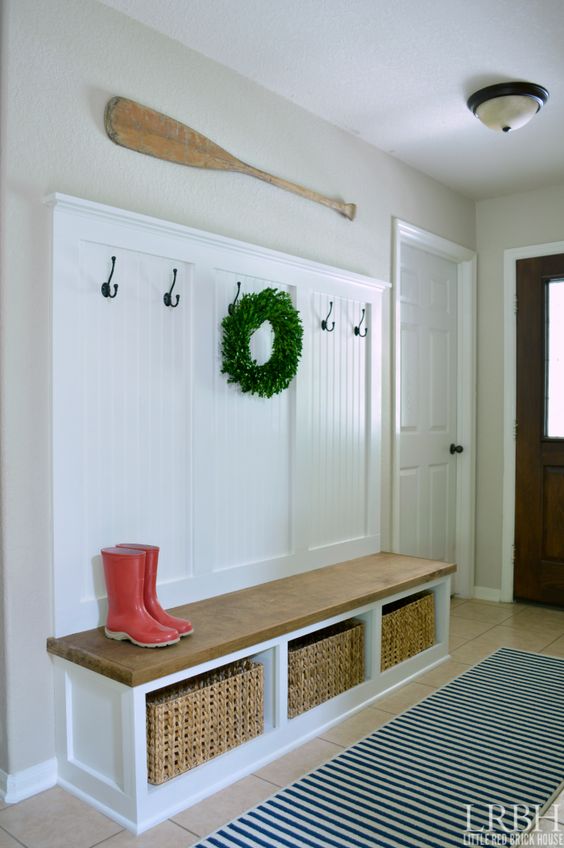 Picture Of clever examples to organize your entryway easily  6