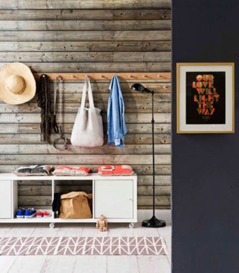 Don't forget that your storage could be a stylish addition to a hallway if it's chosen right.