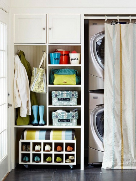75 Clever Hallway Storage Ideas