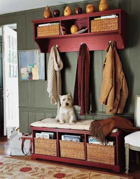 Clever Hallway Storage Ideas