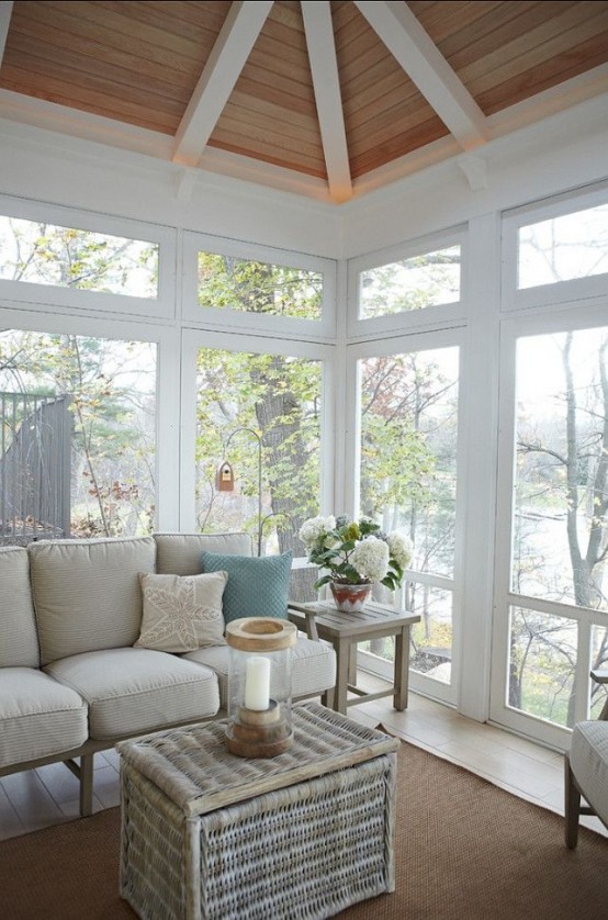 40 coastal and beach-inspired sunroom design ideas - digsdigs