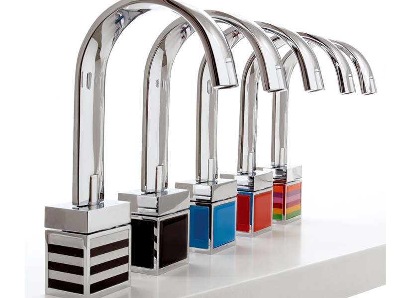 Colored Aesthetic Bathroom Taps By Fima