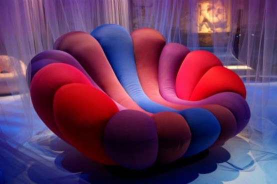 Colorful Anemone Chair