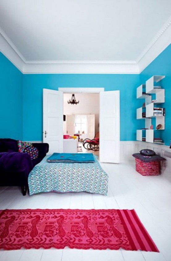 50 Bright And Colorful Room Design Ideas - DigsDigs