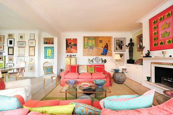 111 Bright  And Colorful  Living  Room  Design  Ideas  DigsDigs