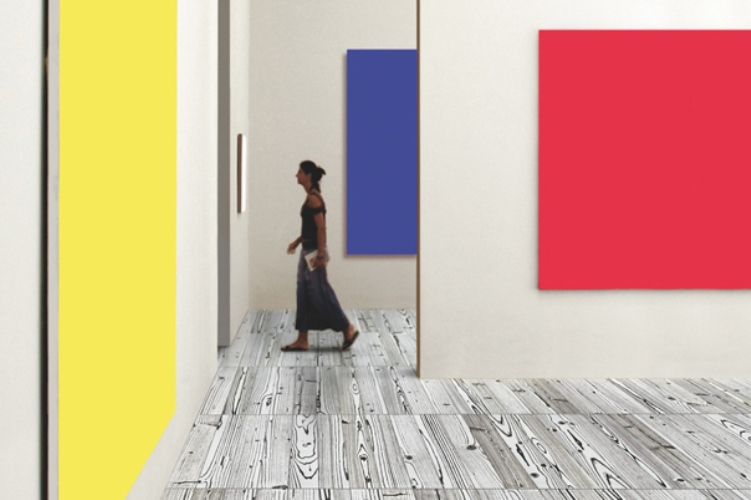 Colorful Floors With A Touch Of Warhol